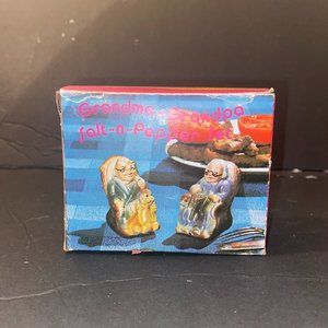 Vintage Brand New Chadwick Miller 1960's grandparents Salt And Pepper Shaker new